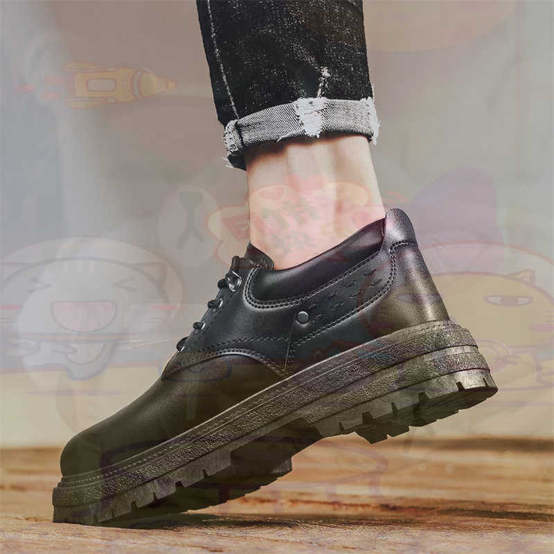 Women Formal Wear Heels - Donker natuurlijk leer Mode-sneakers Tennis Herensneakers