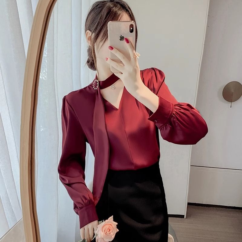 Women Formal Wear Trends - Formeel damesoverhemd en blouse Kantooroutfits Tuniek