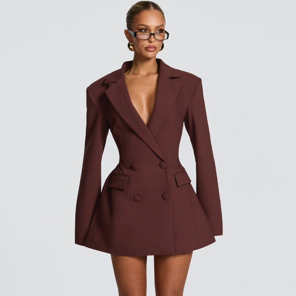 Elegante bruine dames blazerju - Women'S Formal Jackets To Wear With Dresses recensie en prijs