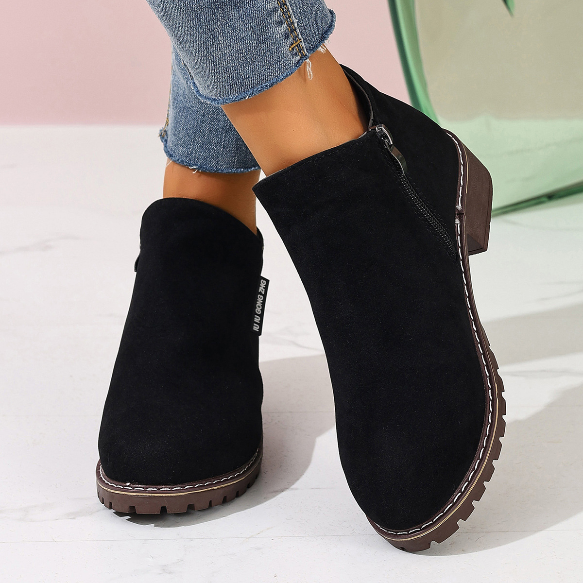 Dames Herfst Winter Enkellaarz - Women Formal Wear Heels recensie en prijs