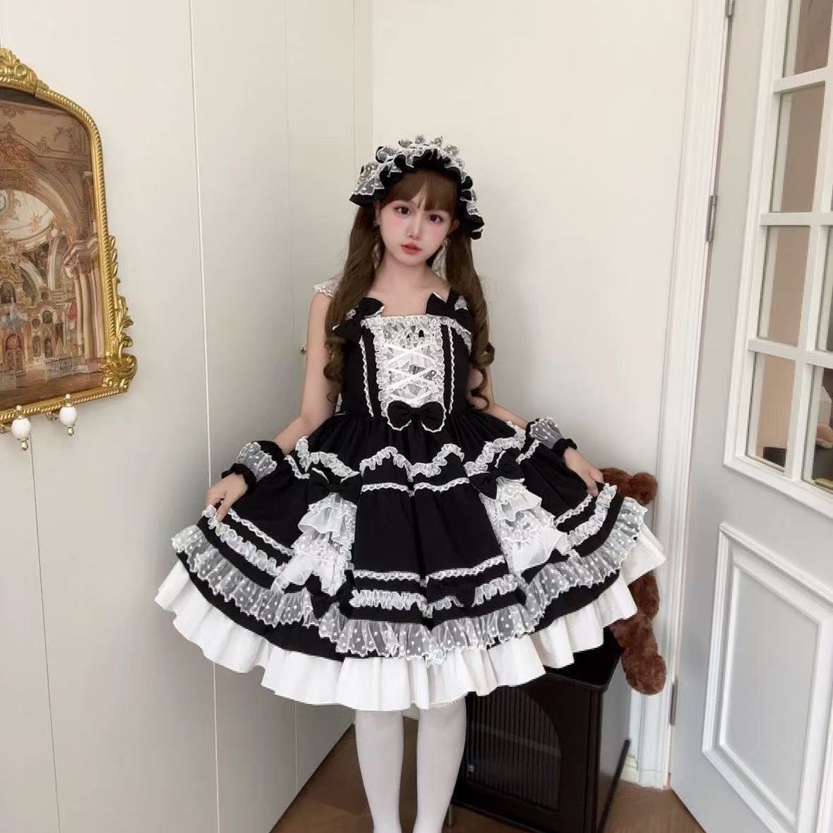 Zoete Lolita-jurk Crèmewitte R - Victorian Women'S Formal Wear recensie en prijs