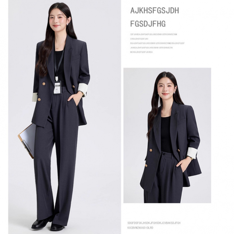 Damespak voor lente en herfst, - Women Formal Wear Interview recensie en prijs