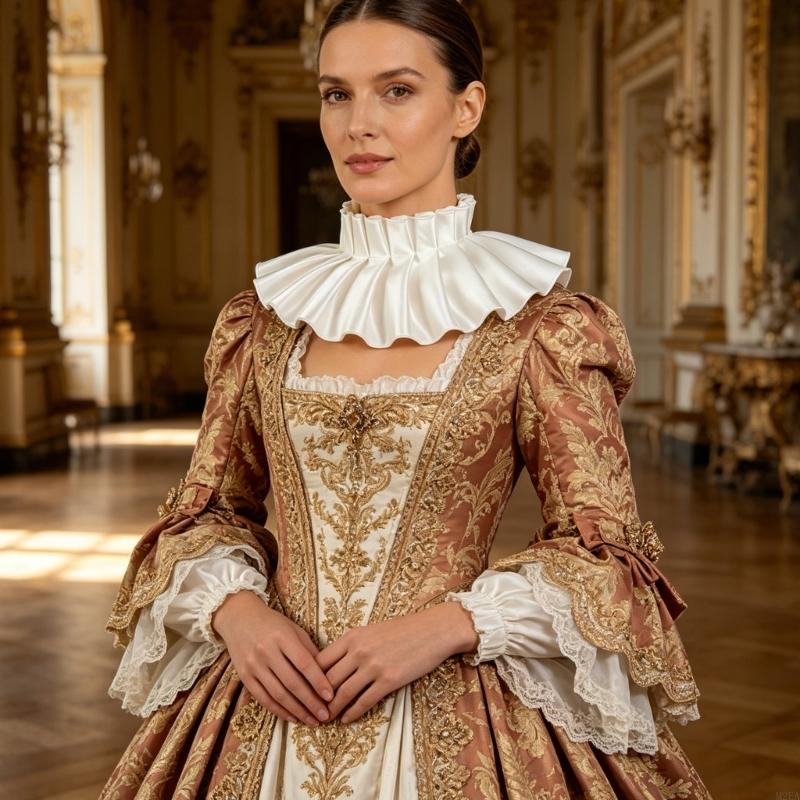 2025 Nieuwe decoratieve kraag  - Victorian Women'S Formal Wear recensie en prijs
