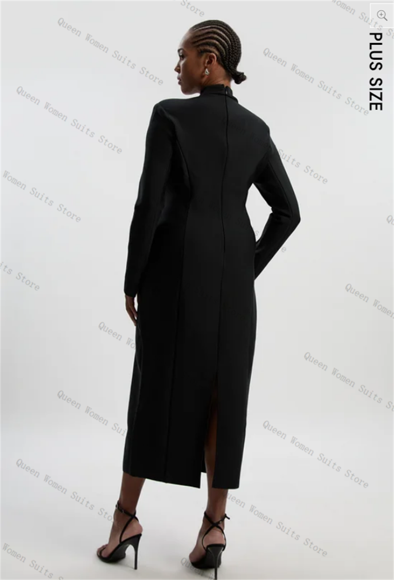 Zwart katoenen damespak 1-deli - Women'S Formal Jackets To Wear With Dresses recensie en prijs