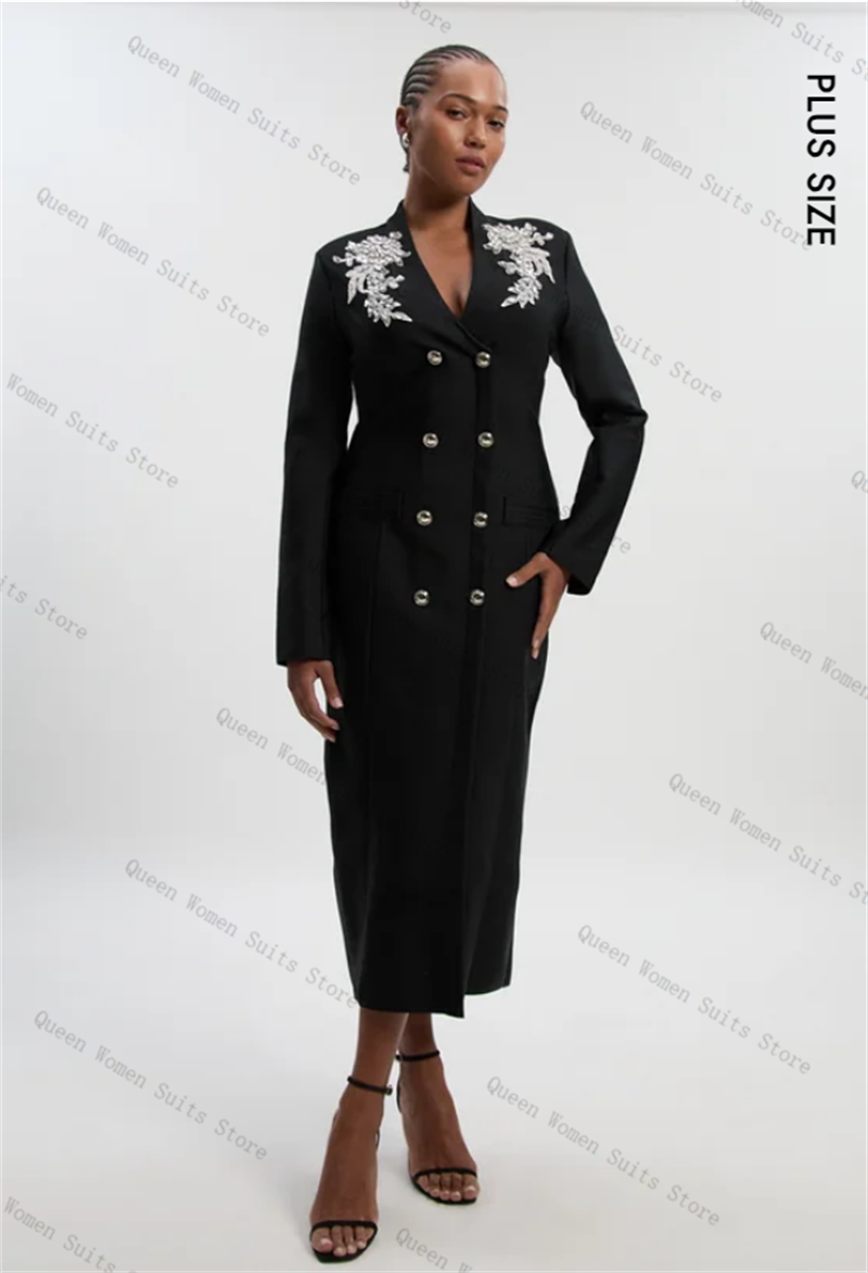 Zwart katoenen damespak 1-deli - Women'S Formal Jackets To Wear With Dresses recensie en prijs